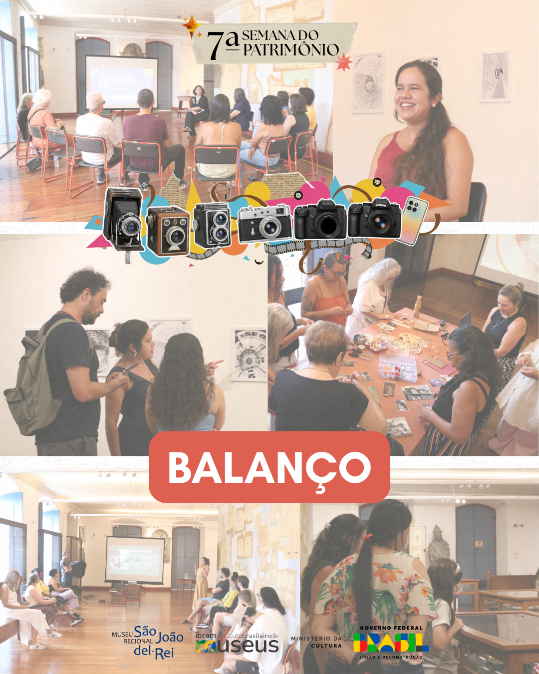 Quase 100 pessoas estiveram presentes durante os eventos da Semana do Patrimônio